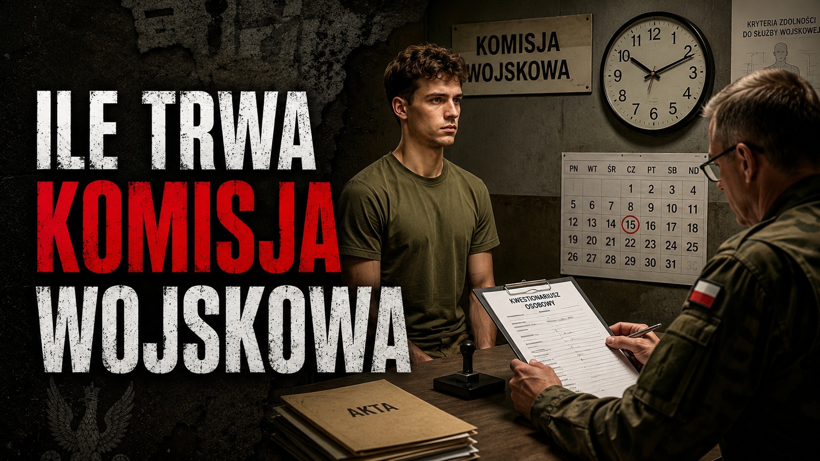 ile trwa komisja wojskowa
