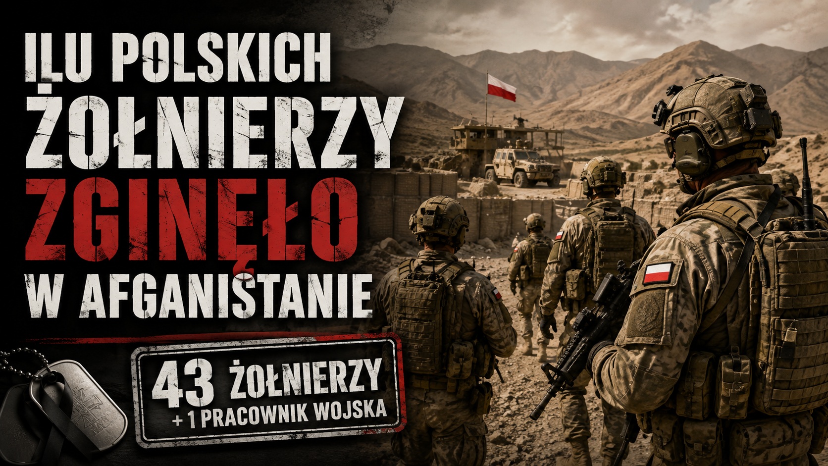 ilu polskich żołnierzy zginęło w afganistanie