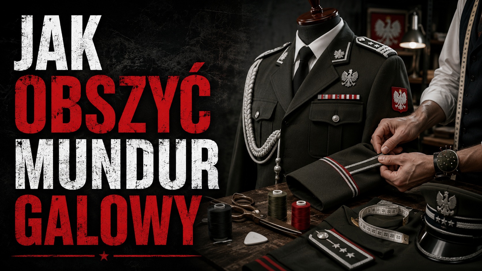 jak obszyć mundur galowy
